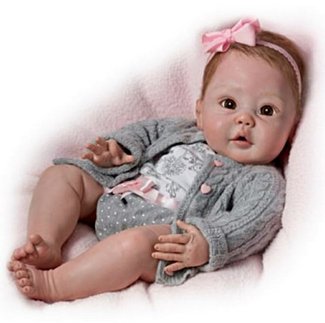 Cuddly Coo Sweetness Interactive Baby Doll by Ashton Drake 